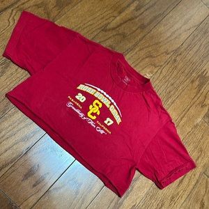 Rose Bowl USC 2017 cropped t-shirt